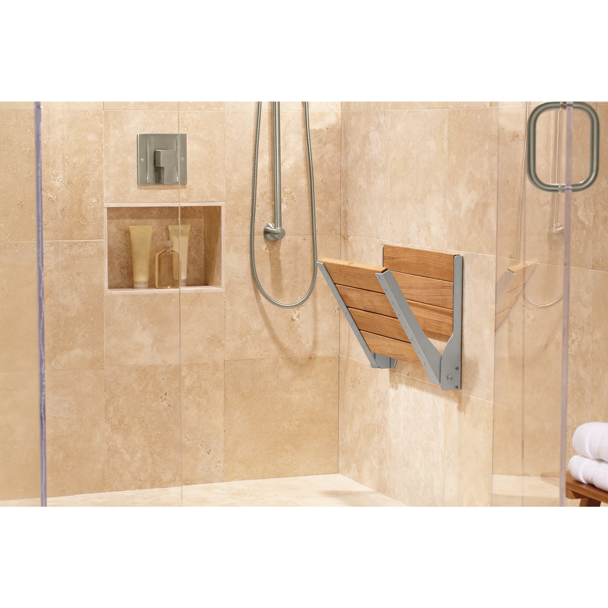 Moen 90 Degree Posi-Temp Valve Trim TS2711 in Brushed Nickel (TS2711BN) - view 5