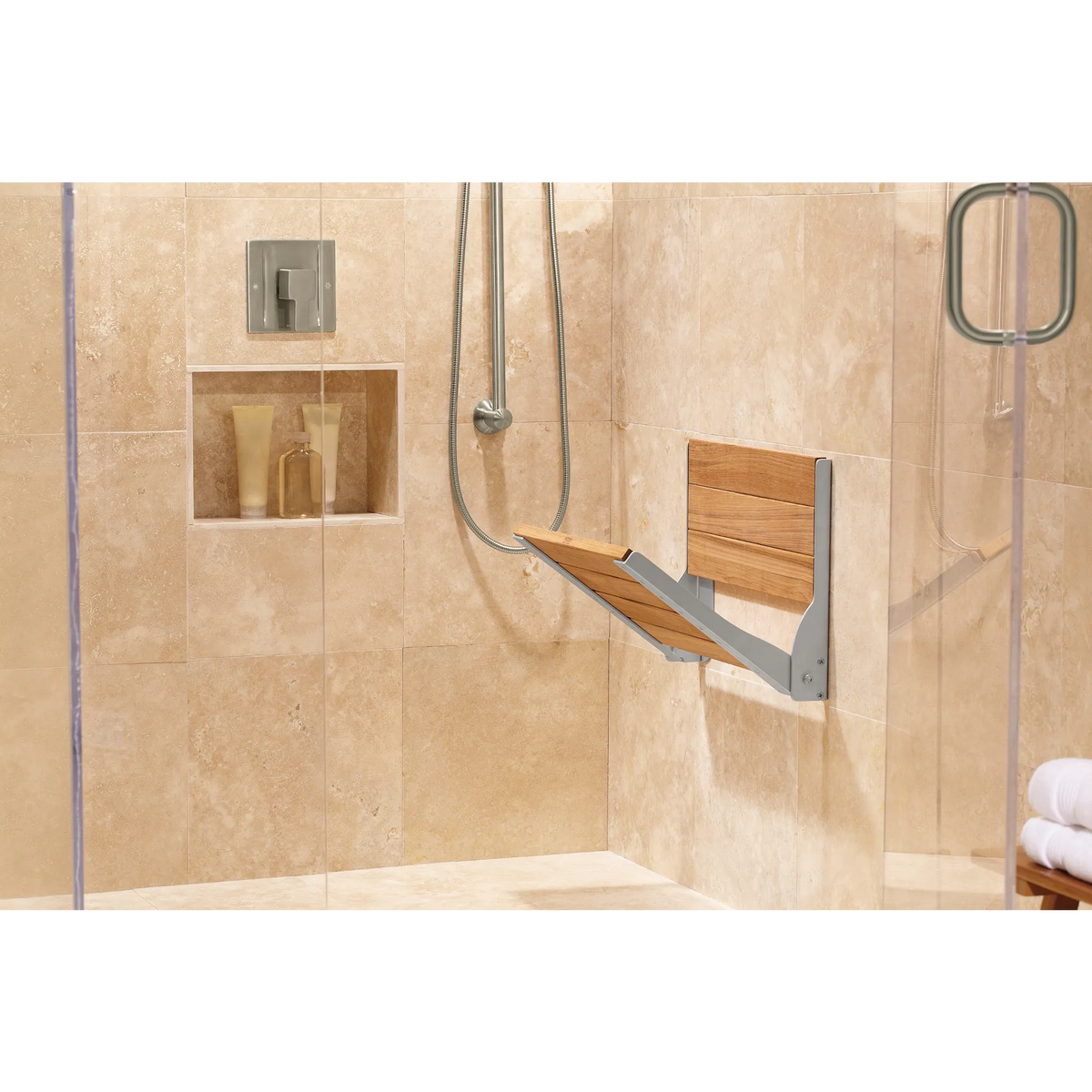 Moen 90 Degree Posi-Temp Valve Trim TS2711 in Brushed Nickel (TS2711BN) - view 6