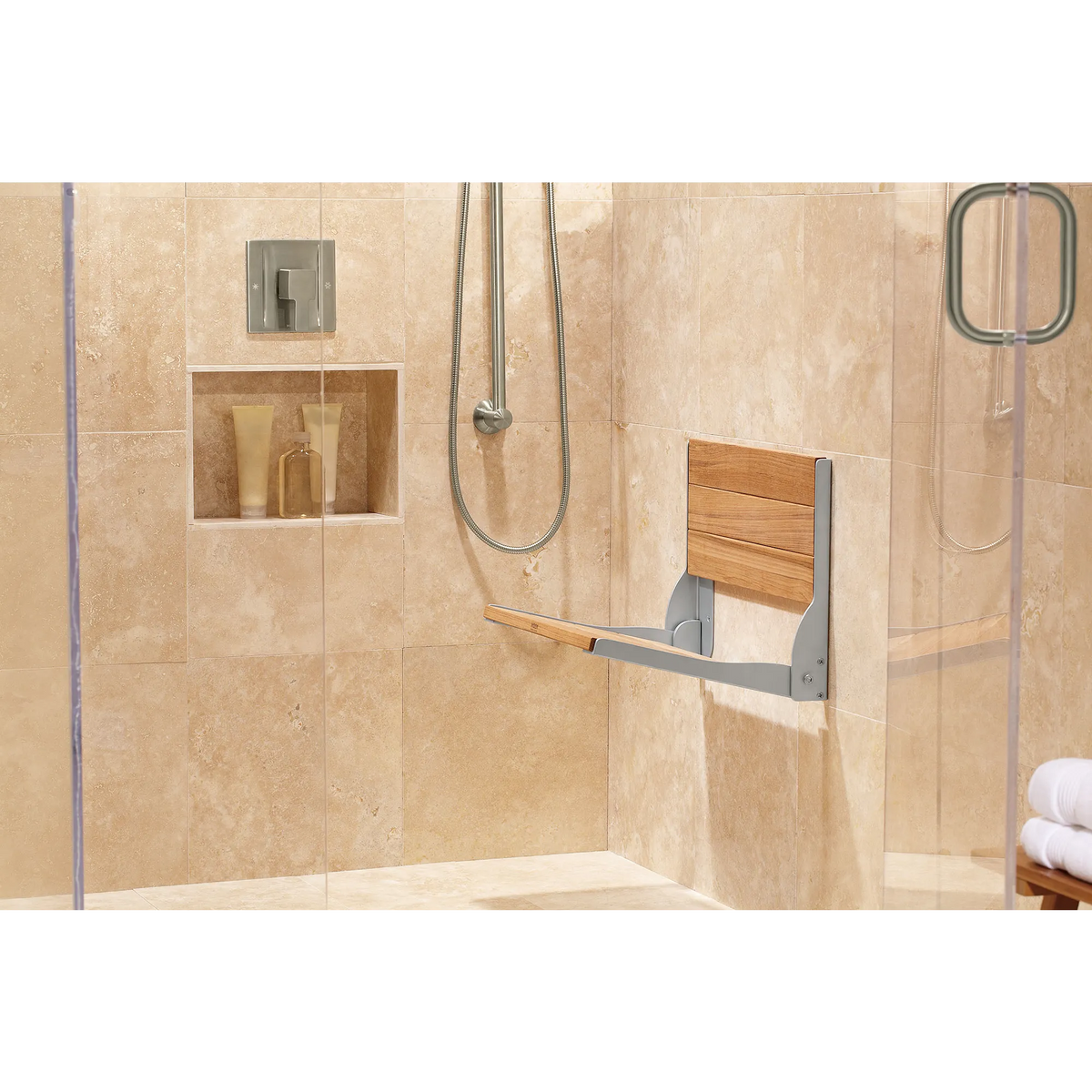 Moen 90 Degree Posi-Temp Valve Trim TS2711 in Brushed Nickel (TS2711BN) - view 3