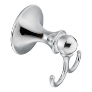Moen Lounge Double Robe Hook DN7703 in Chrome (DN7703CH)