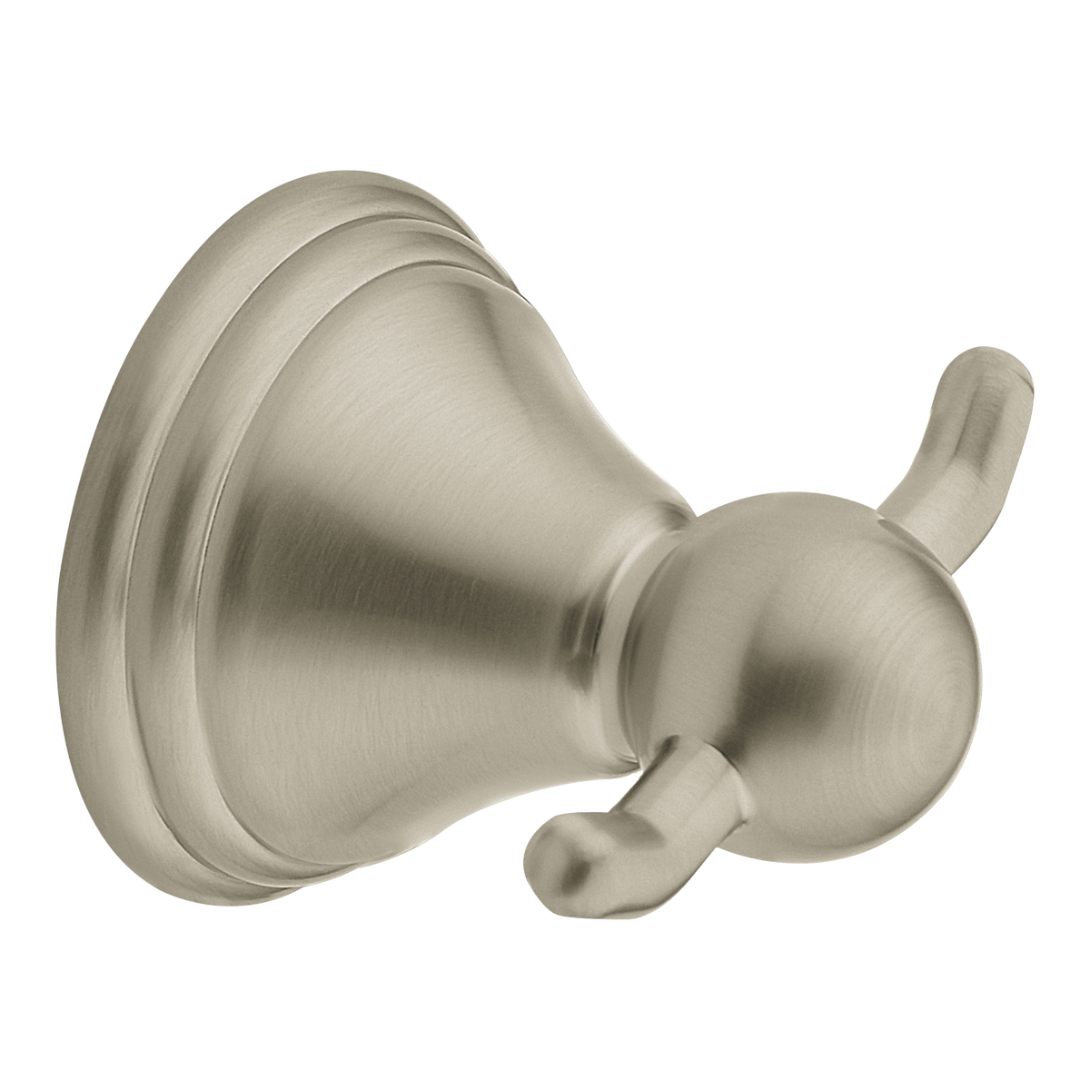 Moen Preston Double Robe Hook DN8403 in Brushed Nickel (DN8403BN)