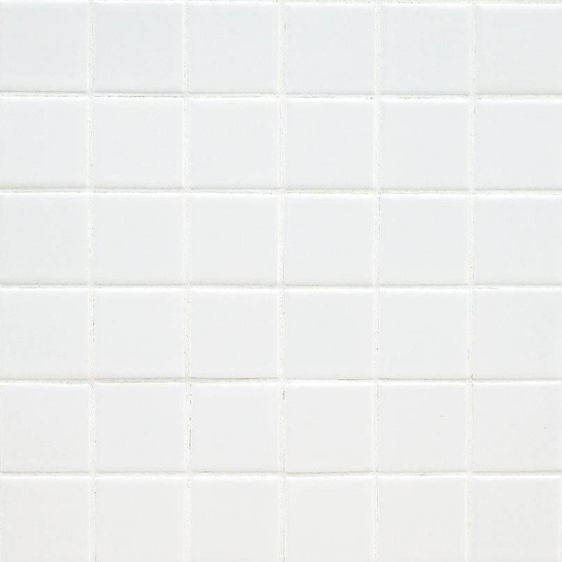 MSI Domino White 2 x 2 Matte Porcelain mosaic (SMOT-PT-RETBIA-2X2M) – MSI product image