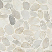 MSI Dorado Pebble Tumbled Marble mosaic (SMOT-PEB-DORADO) – MSI product image