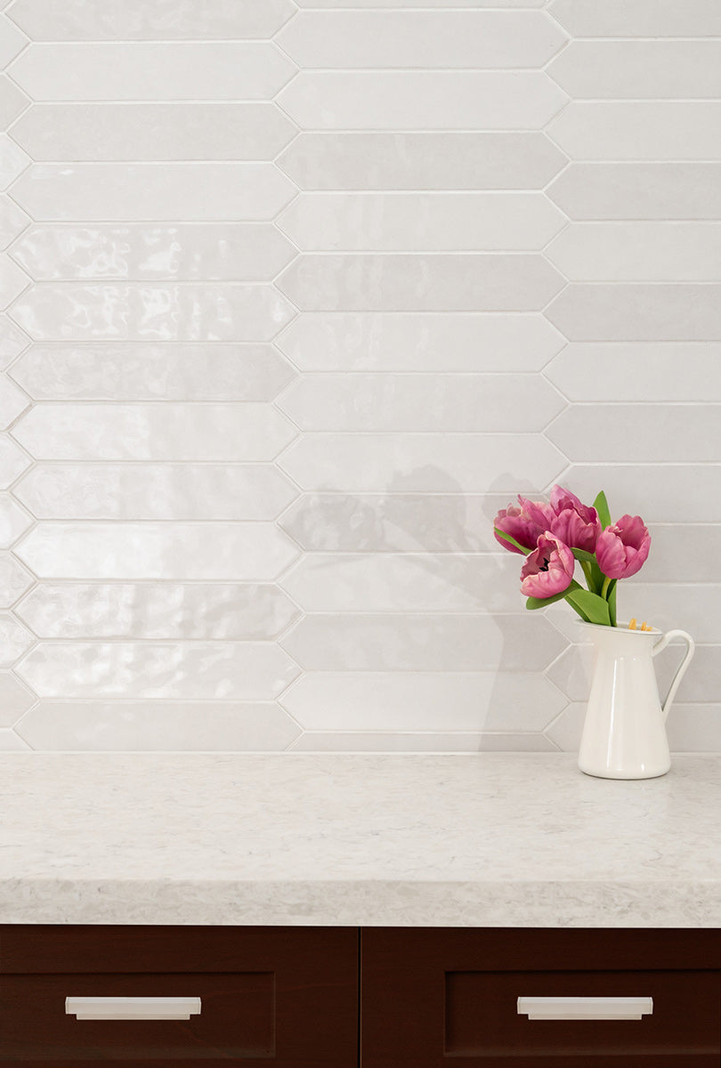 MSI Renzo Dove Picket 2.5 x 13 Glossy Ceramic tile (NRENDOVPIC2.5X13) – MSI room scene