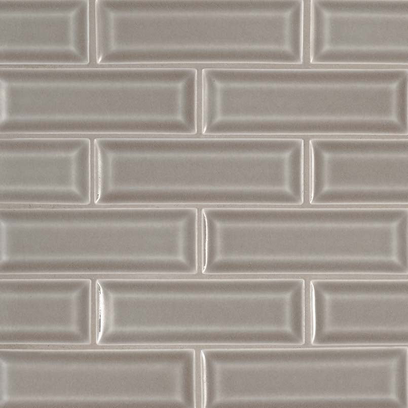 MSI Dove Gray 2 x 6 Glossy Ceramic mosaic (SMOT-PT-DG-2X6B) – MSI product image