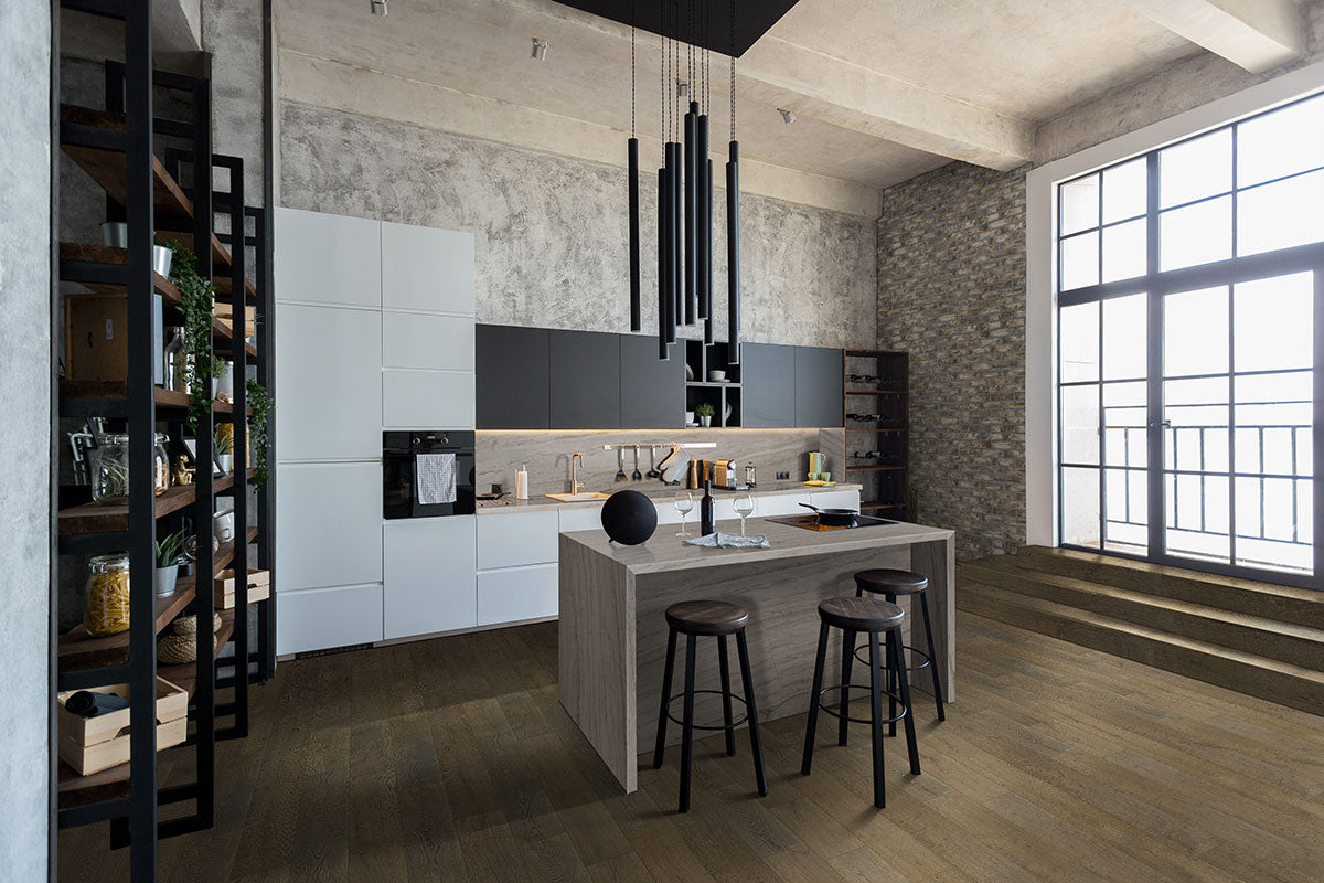 MSI Doverton Gray 2.25 x 7.5 Natural Clay mosaic (SMOT-CLABRI-DOVGRA2.25X7.5) – MSI room scene