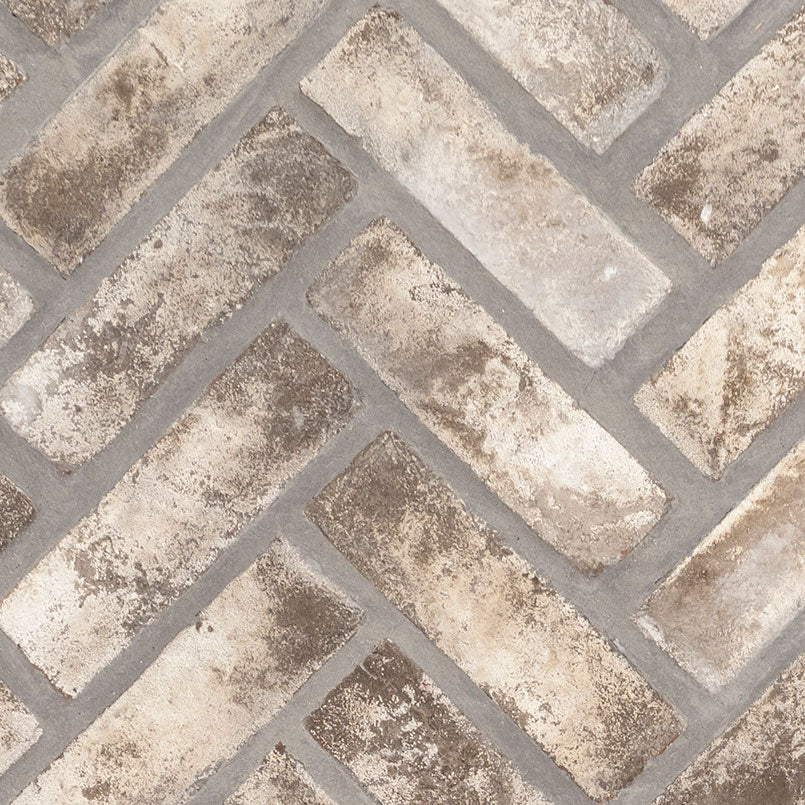 MSI Doverton Gray 2.25 x 7.5 Natural Clay mosaic (SMOT-CLAHB-DOVGRA2.25X7.5) – MSI product image