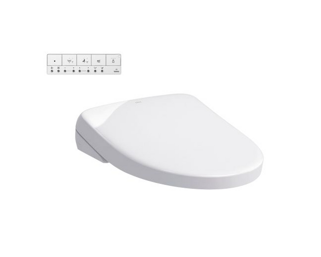Toto Toilet Seat Washlet S7A - Contemporary - Elongated With Ewater Toto