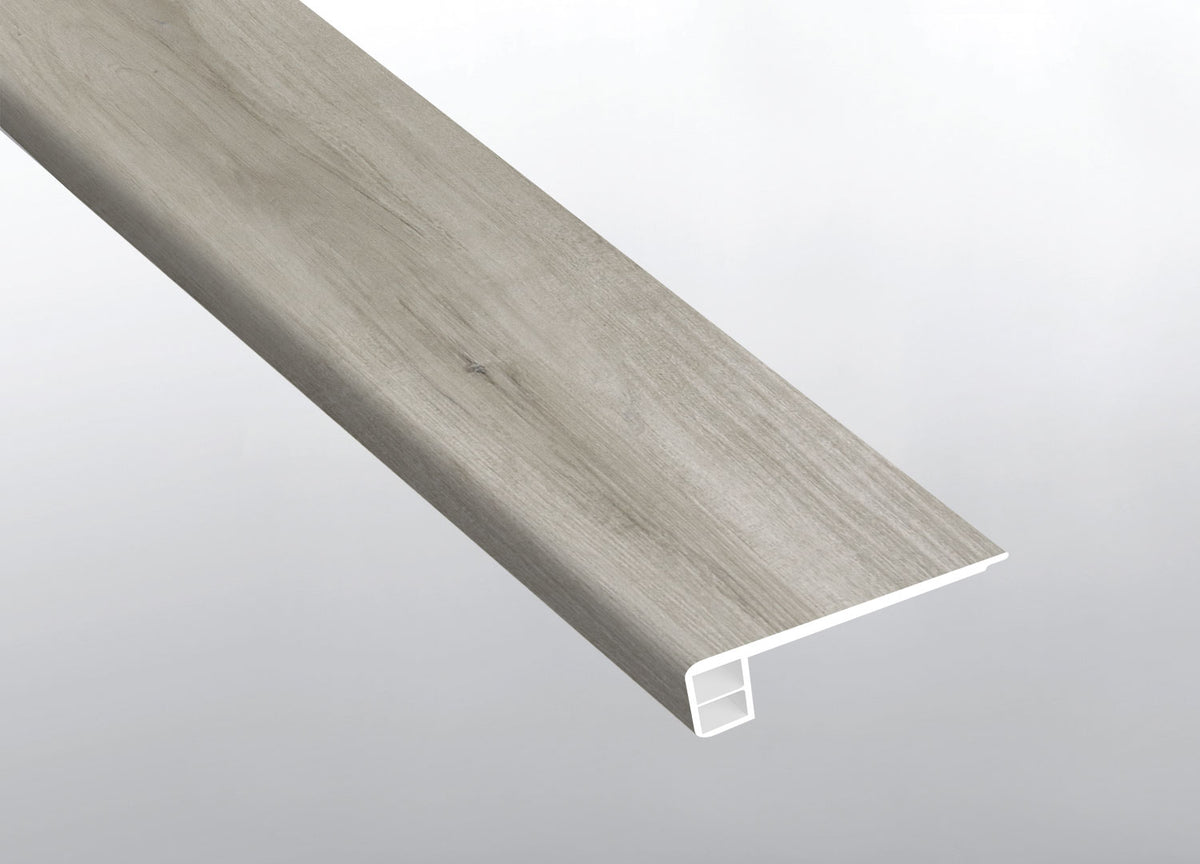 MSI Dunite Oak luxury vinyl flush stair nose eased edge (VTTDUNOAK-FSN-EE)