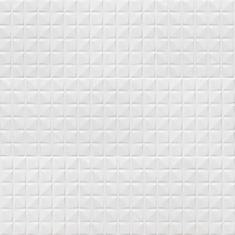 MSI Dymo Chex White 12 x 24 Glossy Ceramic tile (NDYCHEWHI1224G-N) – MSI product image