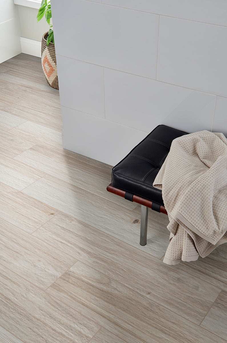 MSI Havenwood Dove 8 x 36 Matte Porcelain tile (NHAVDOV8X36) – MSI room scene