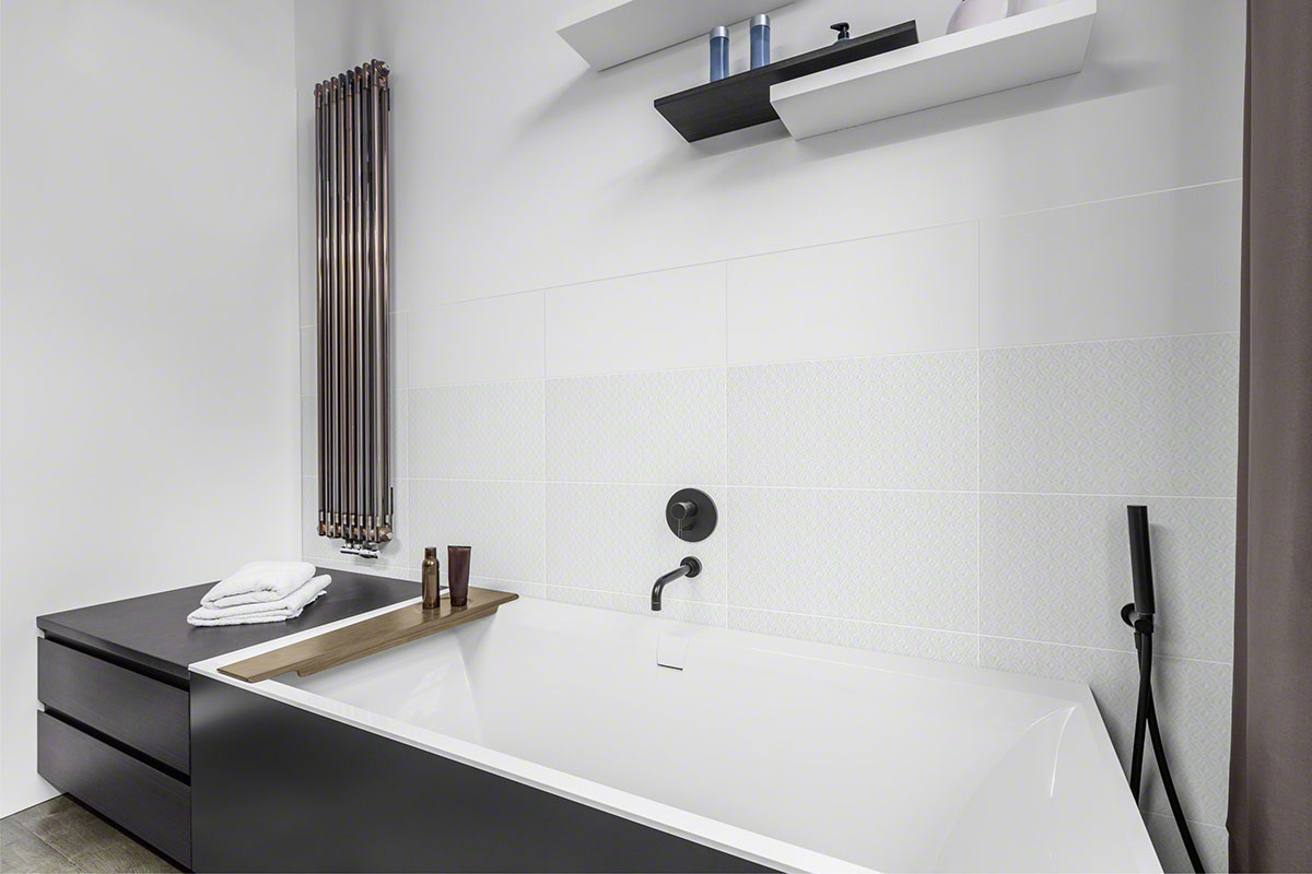 MSI Dymo White 12 x 24 Glossy Ceramic tile (NDYMWHI1224G-N) – MSI room scene