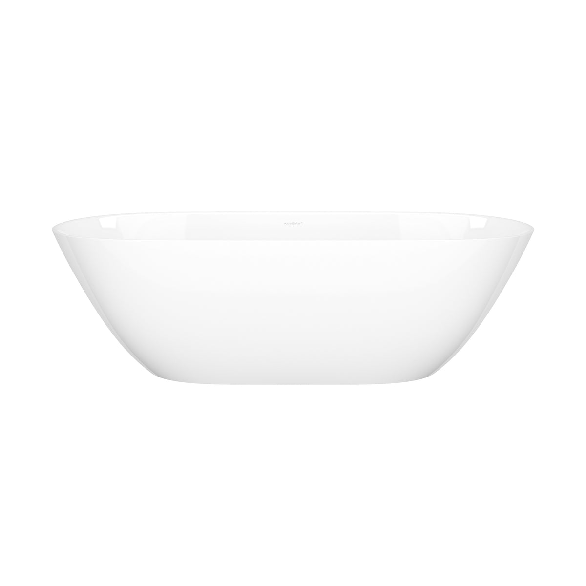 Victoria + Albert Lussari 70" x 30" Freestanding Soaking Bathtub LU3 - Standard White / 70 x 30 / Without Overflow
