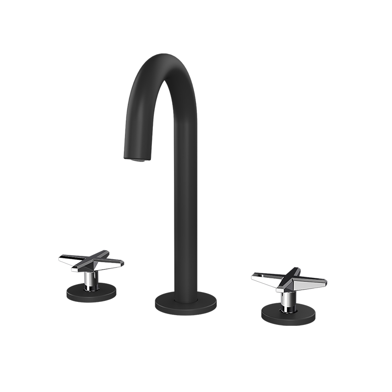 Rubi Lexa 8" Widespread Bathroom Faucet Without Drain RLX18WD