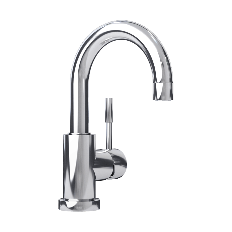 Rubi Dana Single-Hole Bathroom Faucet Without Drain Chrome RCA11MDWDCC