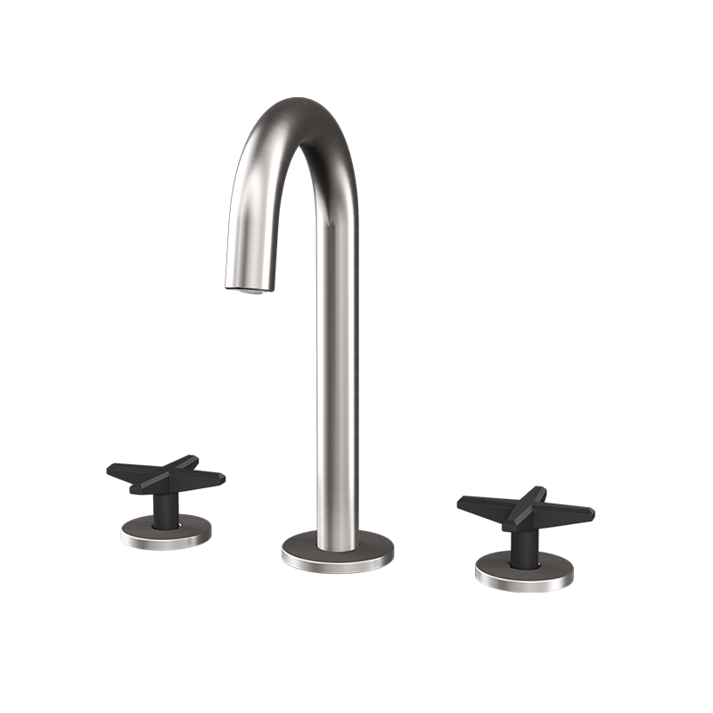 Rubi Lexa 8" Widespread Bathroom Faucet Without Drain RLX18WD
