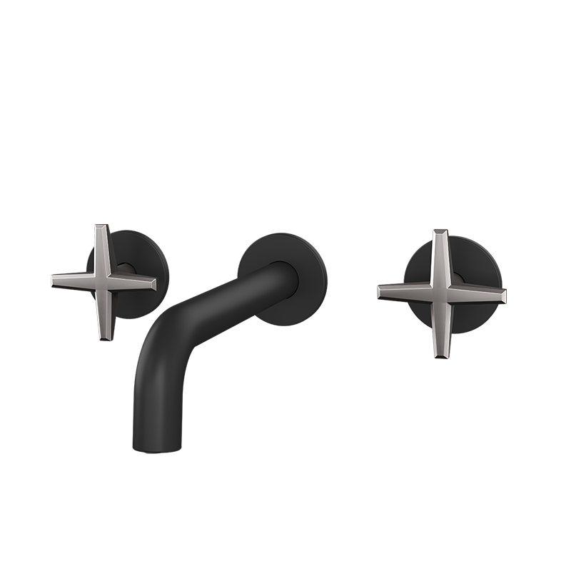 Rubi Lexa Wall-Mounted Bathroom Faucet Without Drain RLX17WD