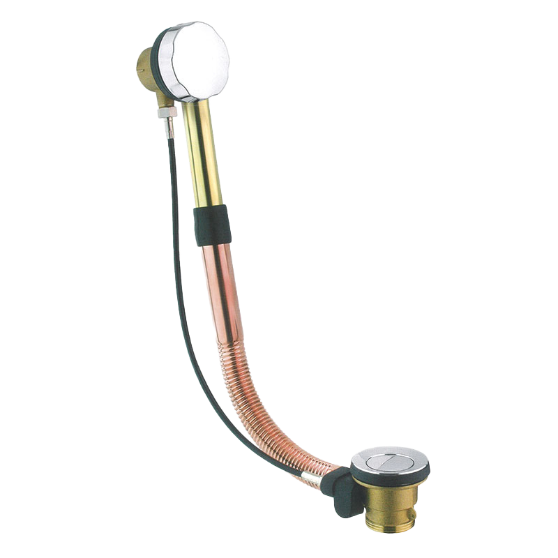 Rubi Tub Waste 25" Chrome CI48/1CH