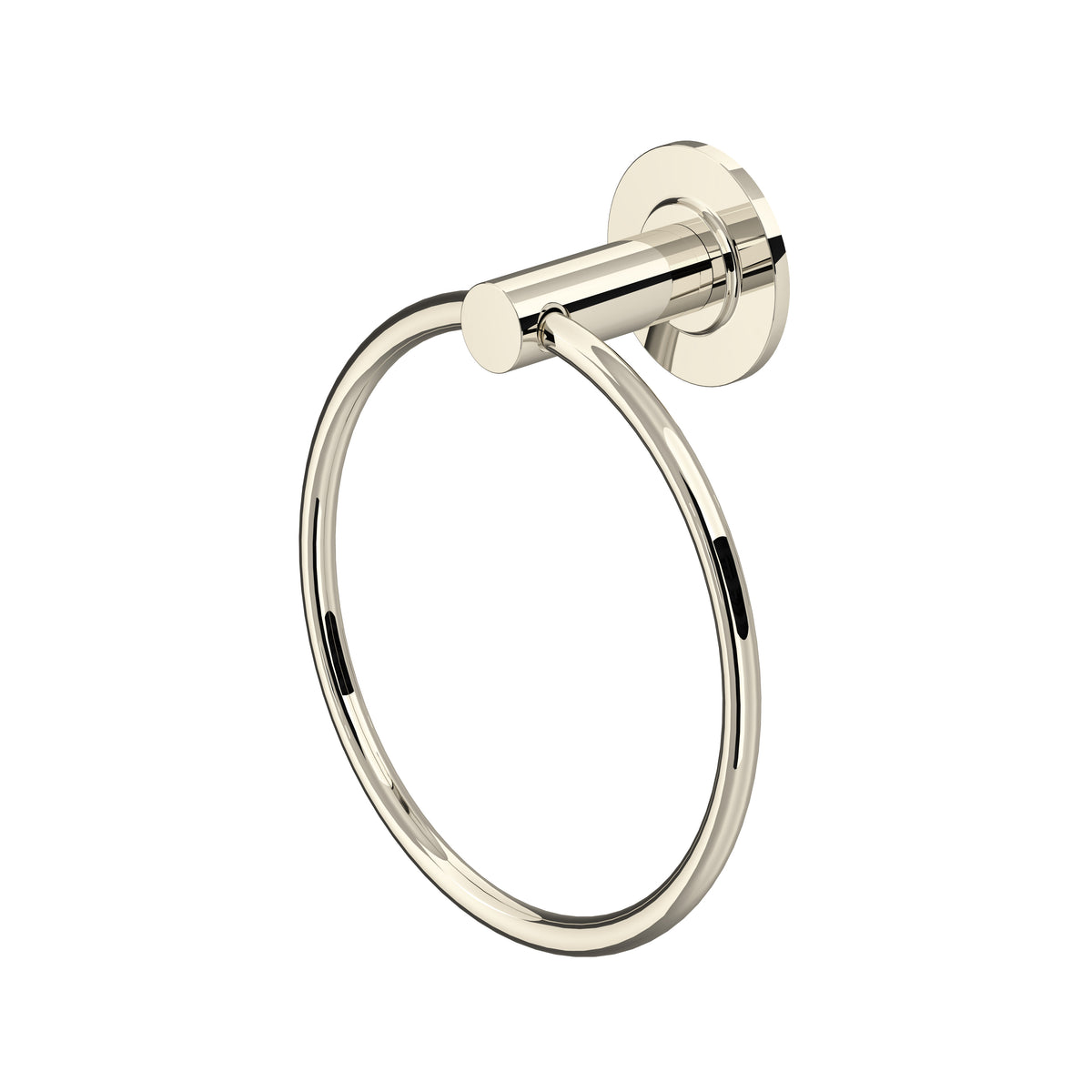 Riobel Authentica Towel Ring - Polished Nickel (AU7PN)