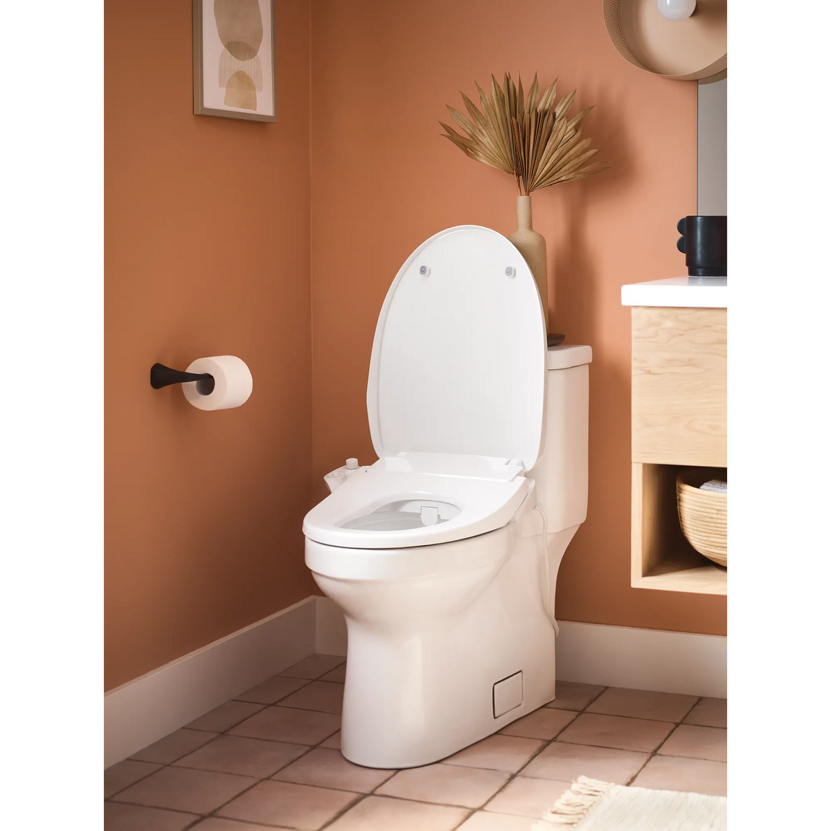 Moen 3-Series Electronic Bidet Seat EB1000 in White (EB1000) - view 12