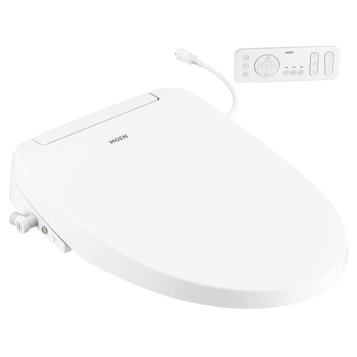 Moen 3-Series Electronic Bidet Seat EB1500-E in White (EB1500-E)