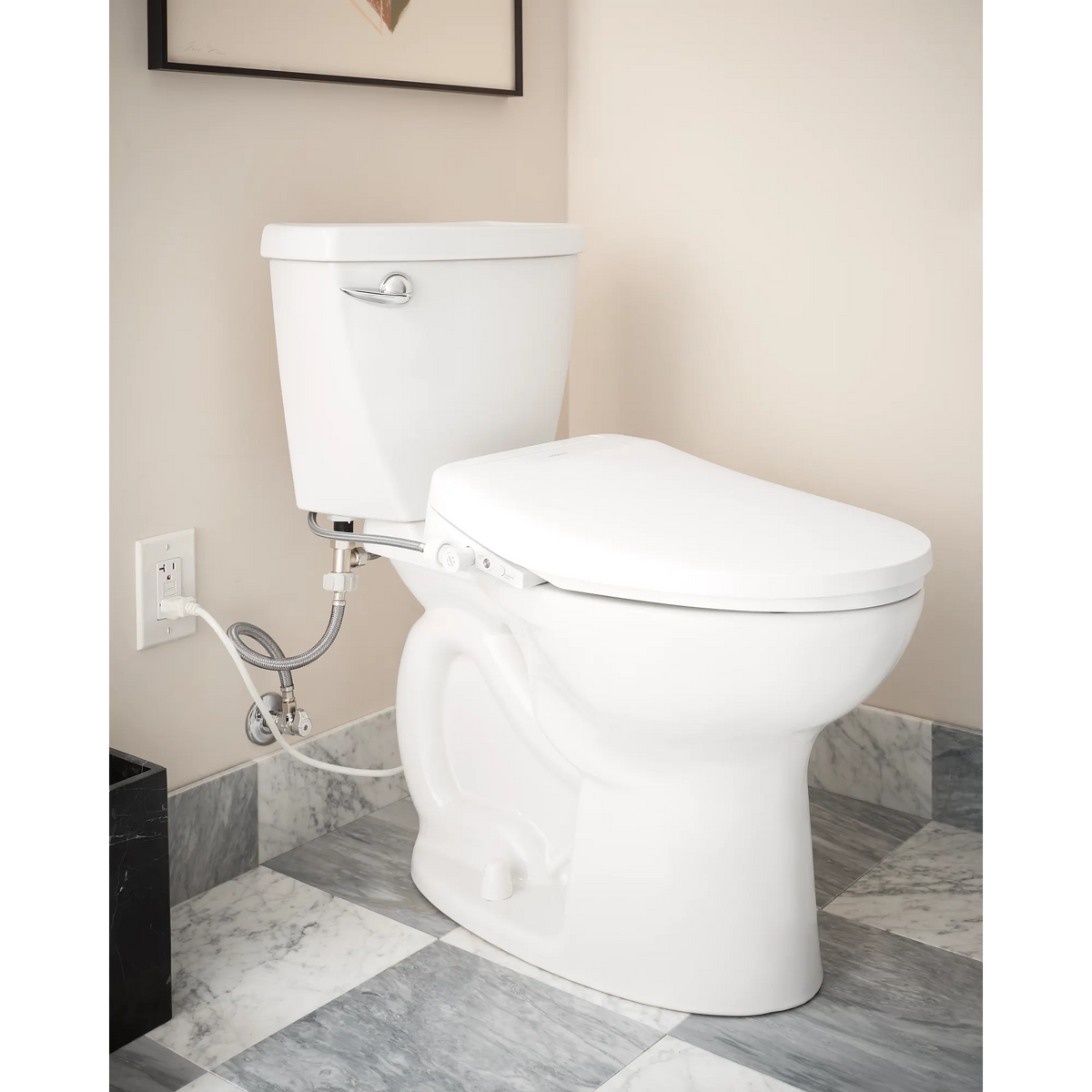 Moen 3-Series Electronic Bidet Seat EB1500-E in White (EB1500-E) - view 5