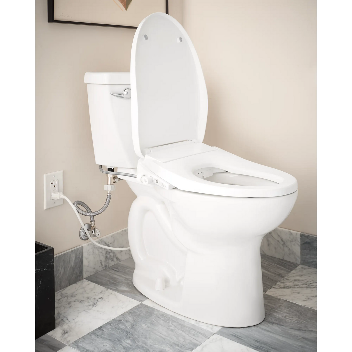 Moen 3-Series Electronic Bidet Seat EB1500-E in White (EB1500-E) - view 2