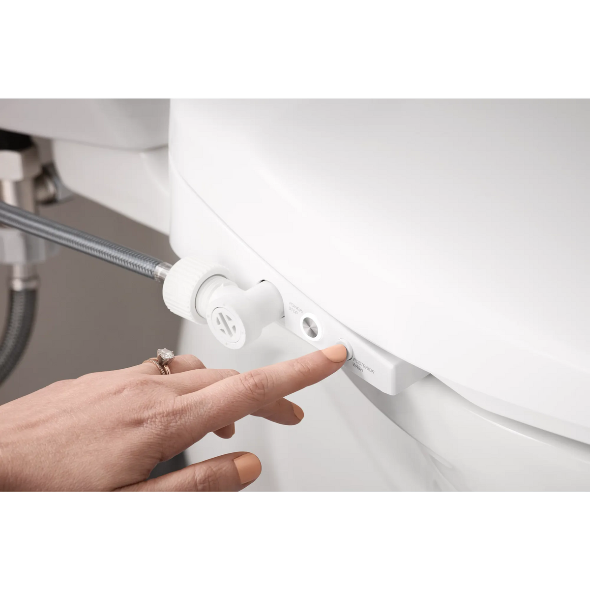 Moen 3-Series Electronic Bidet Seat EB1500-E in White (EB1500-E) - view 3