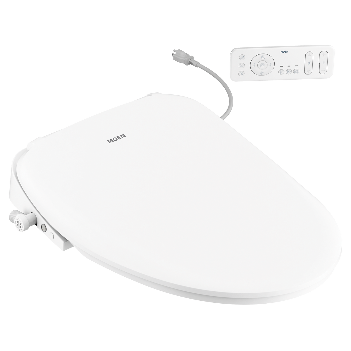 Moen 5-Series Electronic Bidet Seat EB2100-E in White (EB2100-E)