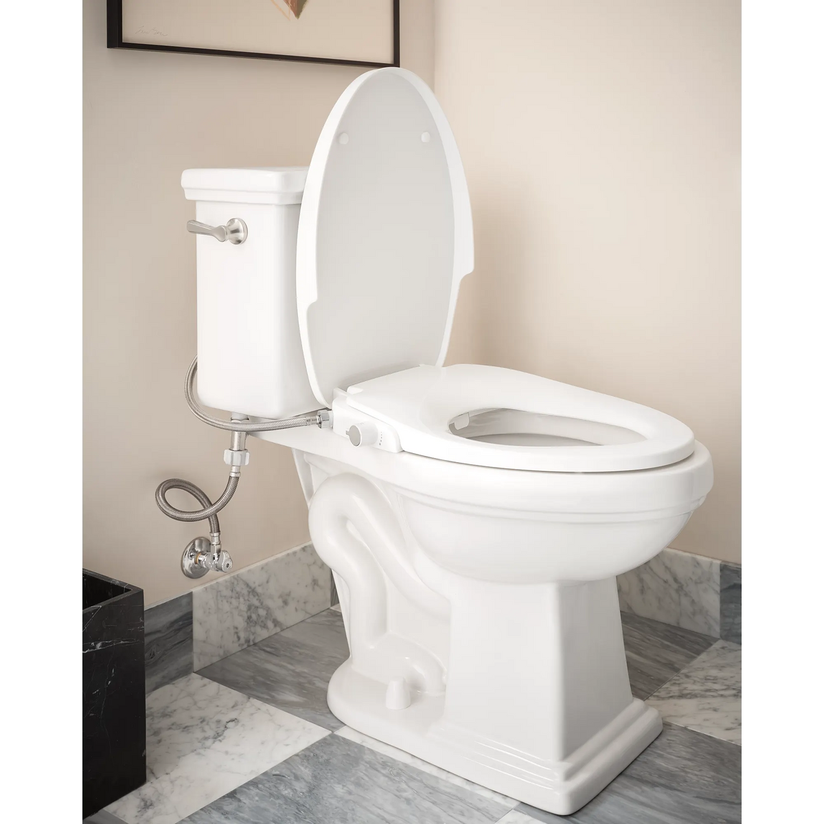 Moen 2-Series Non-Electronic Bidet Seat EB500-E in White (EB500-E) - view 2