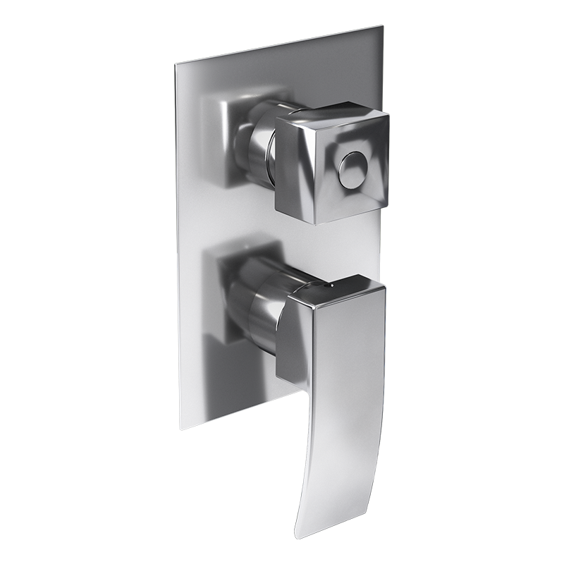Rubi Fall/Kaskad Built-In Pressure Balance Shower Mixer /Div. Chrome RFA79CC