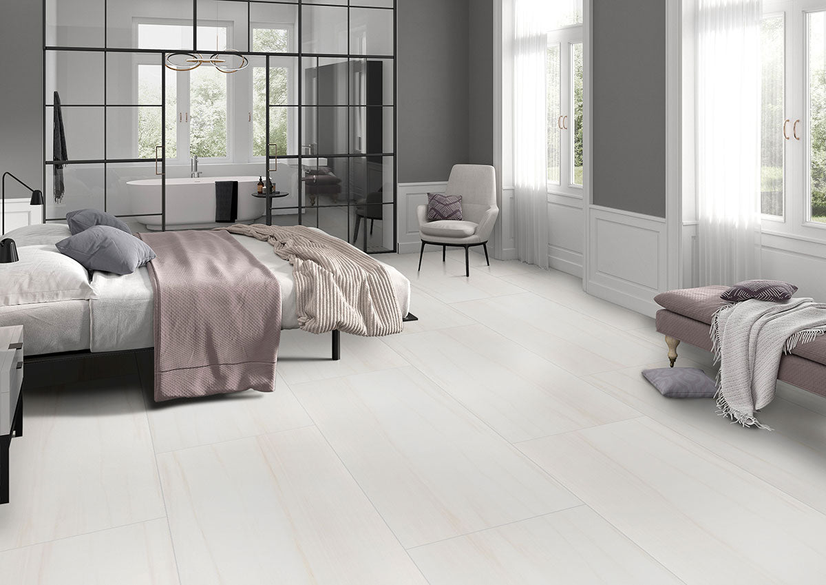 MSI Eden Dolomite 24 x 48 Matte Porcelain tile (NEDEDOL2448) – MSI room scene