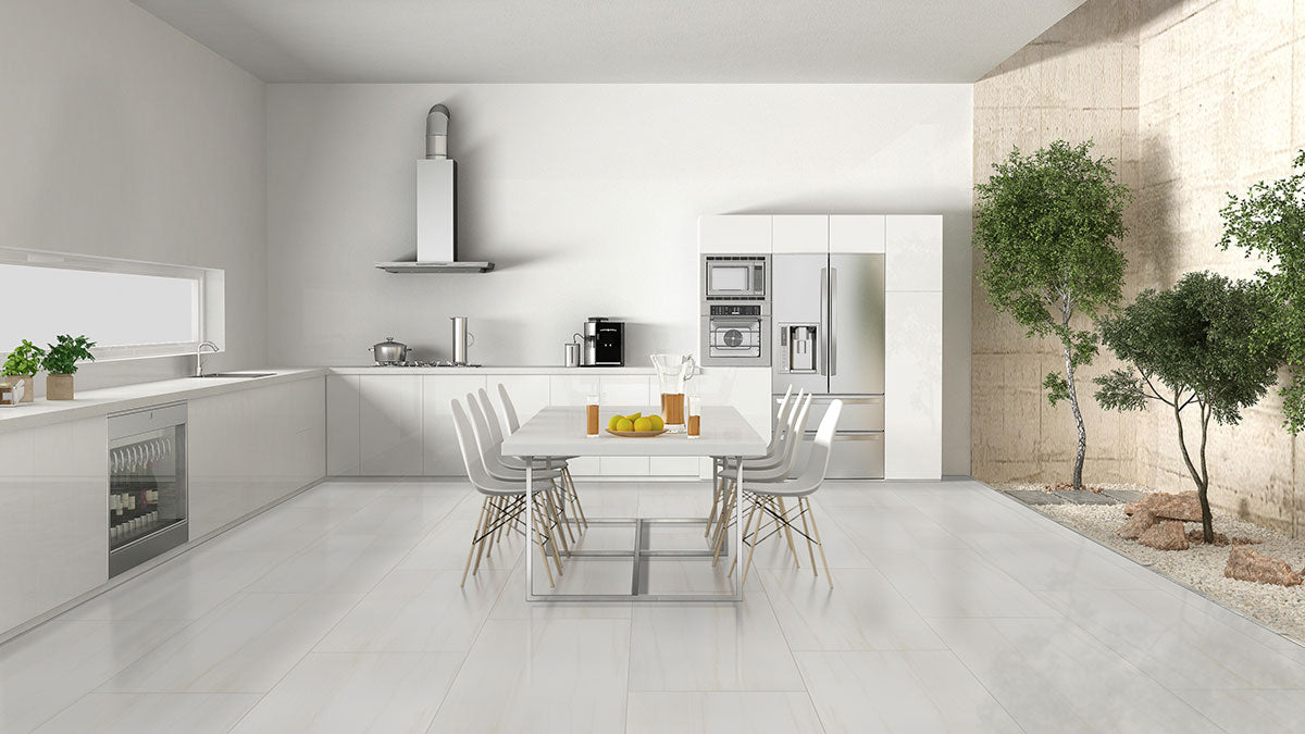 MSI Eden Dolomite 24 x 48 Matte Porcelain tile (NEDEDOL2448) – MSI room scene