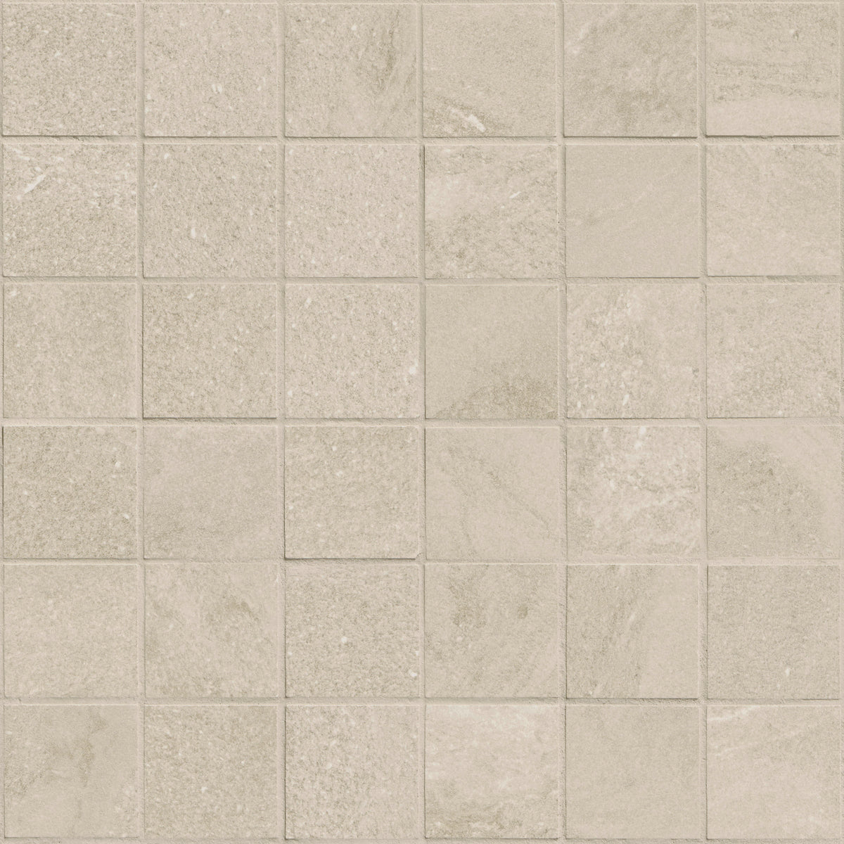 MSI Elbe Sand 2 x 2 Lappato Porcelain mosaic (NELBSAN2X2L-3D) – MSI product image