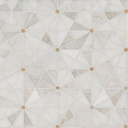 MSI Elegante Pinwheel Gold Mics Stone Metal mosaic (SMOT-SMTL-ELEPIN) – MSI product image