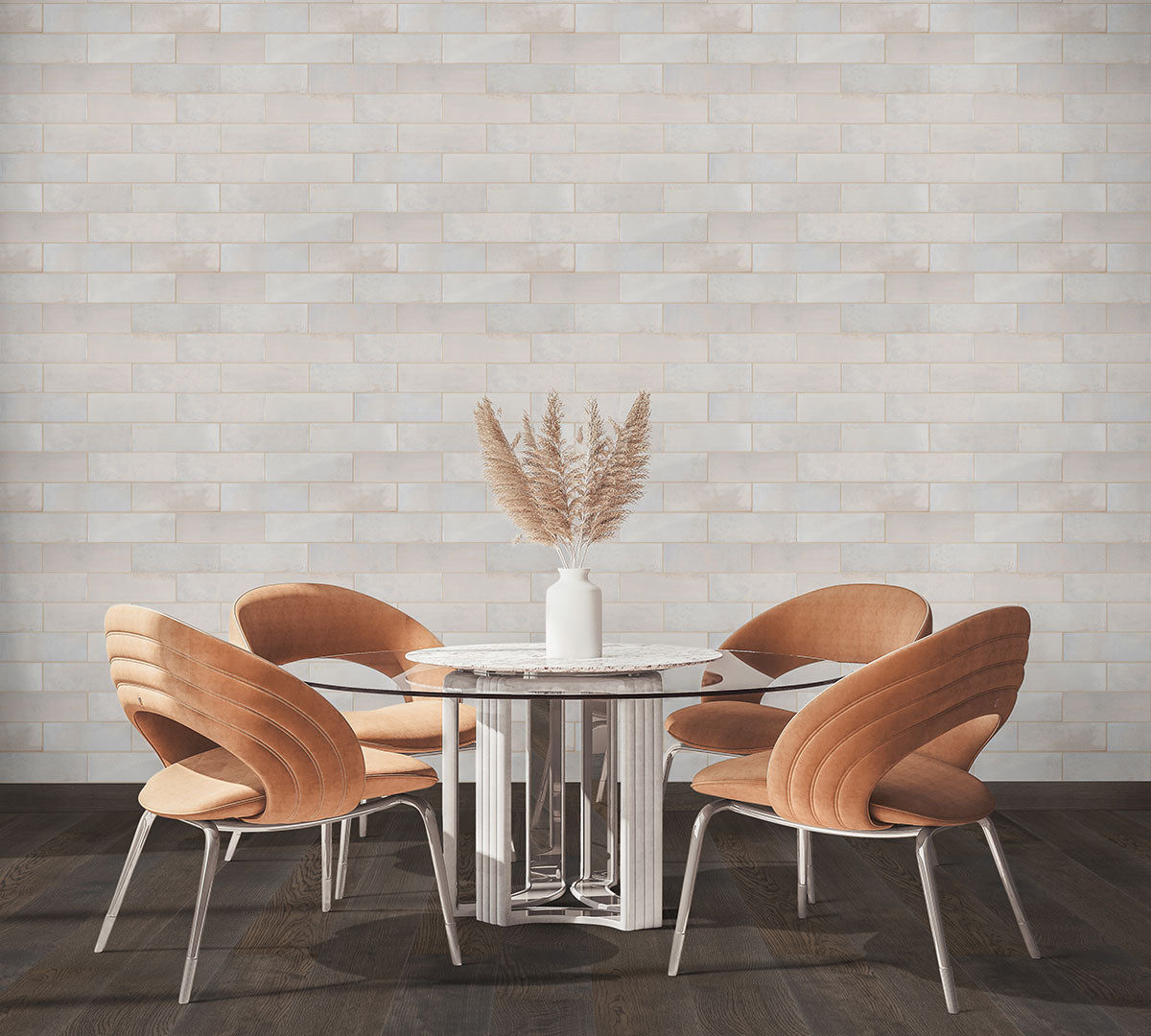 MSI Marza Pearl 4 x 12 Glossy Ceramic tile (NMARPEA4X12G) – MSI room scene