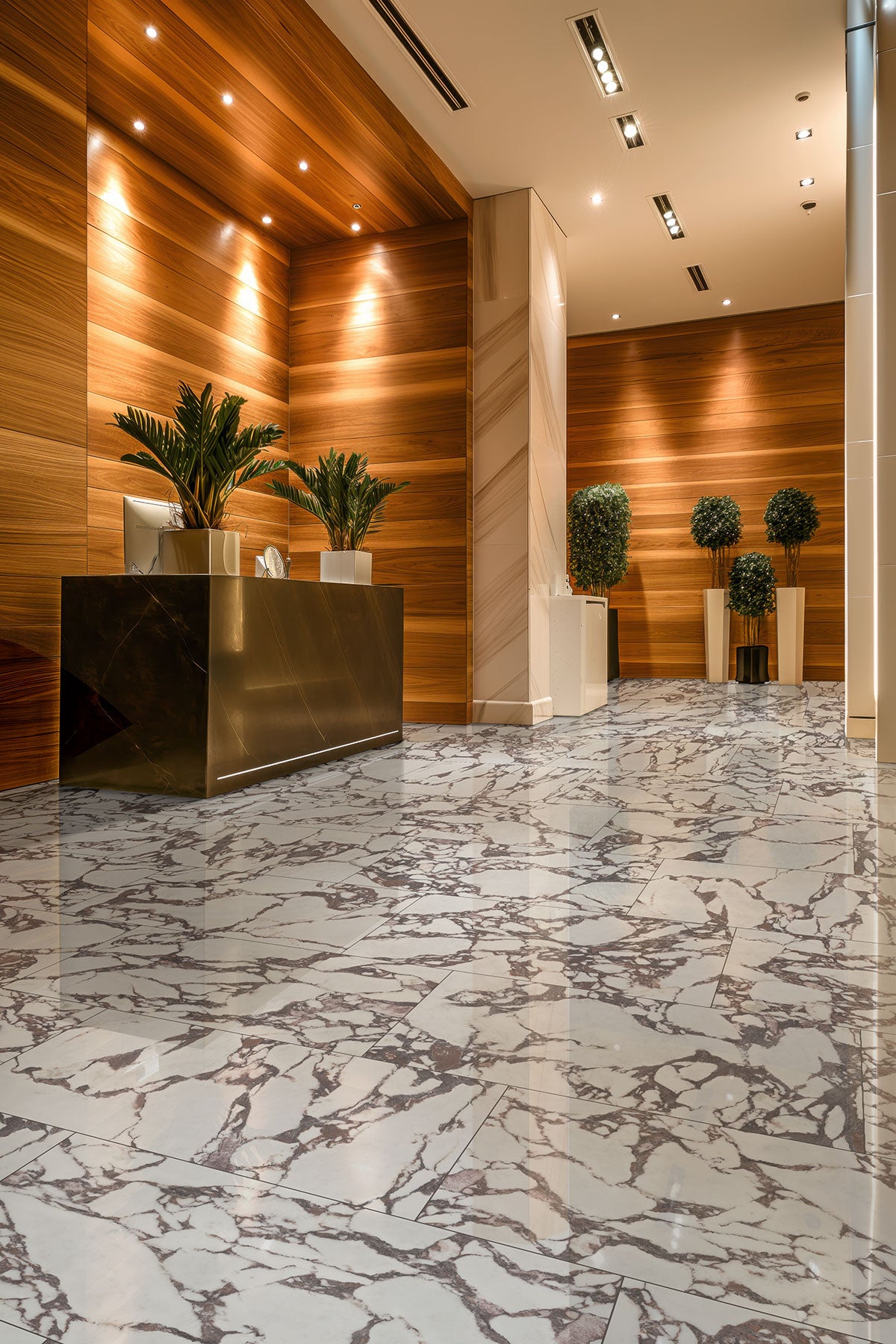 MSI Exotika Violetta 24 x 48 Polished Porcelain tile (NVIO2448P) – MSI room scene