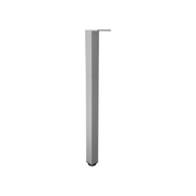 Rubi Arto Adjustable Legs Make-Up Cabinet 530 mm Brushed Aluminum Brushed Aluminum RLG530AL