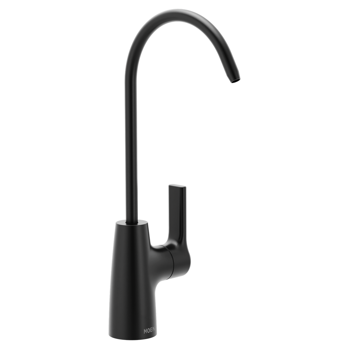 Moen Sip Traditional Single-Handle High-Arc Beverage Faucet F7620 in Matte Black (F7620BL)
