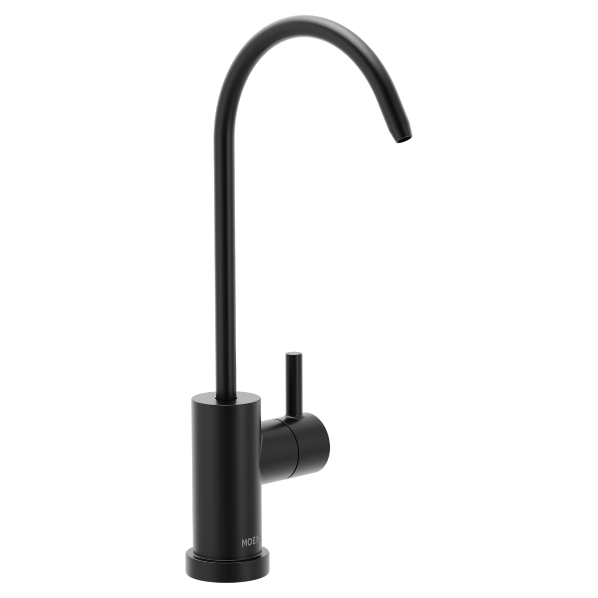 Moen Sip Modern Single-Handle High-Arc Beverage Faucet F7660 in Matte Black (F7660BL)