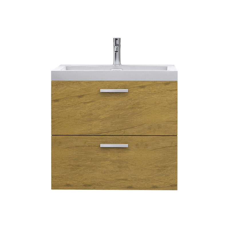 Rubi Arto Matte White Slim Basin/Main Cabinet Kit Gloss RTO580SK2