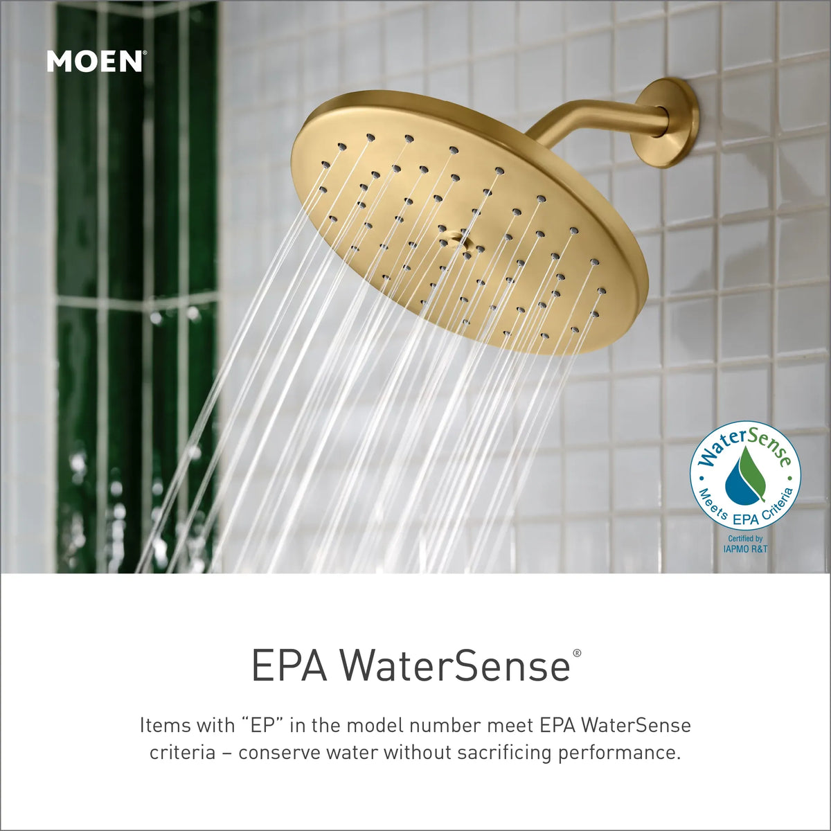 Moen Weymouth M-CORE 3-Series Tub/Shower UTS33103EP in Brushed Gold (UTS33103EPBG) - view 9