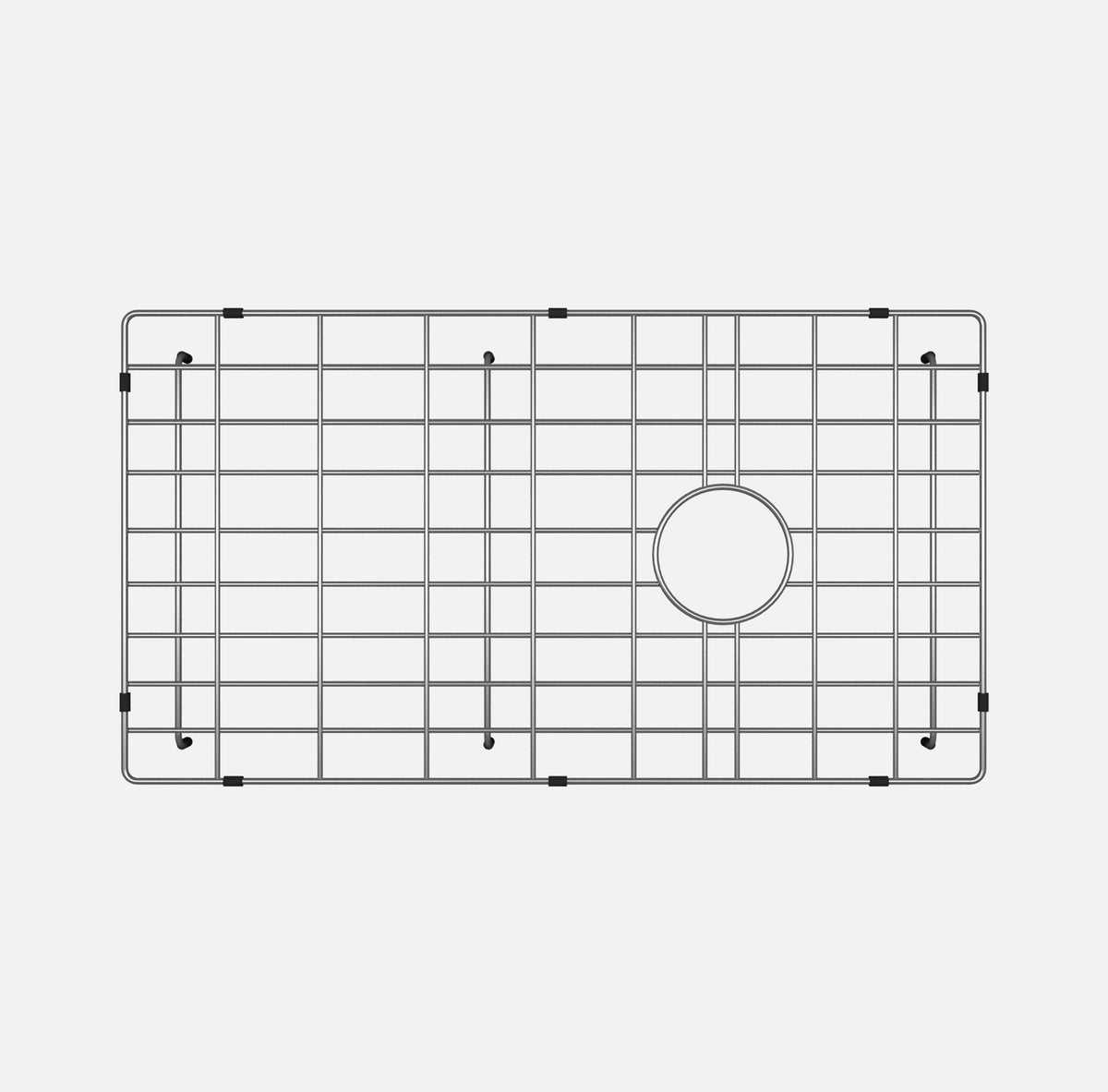 Stylish Kinbrook Stainless Steel Sink Grid for S-828W Sink G-828