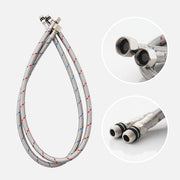 Stylish 24" Stainless Steel Braided Faucet Supply Hoses H-24