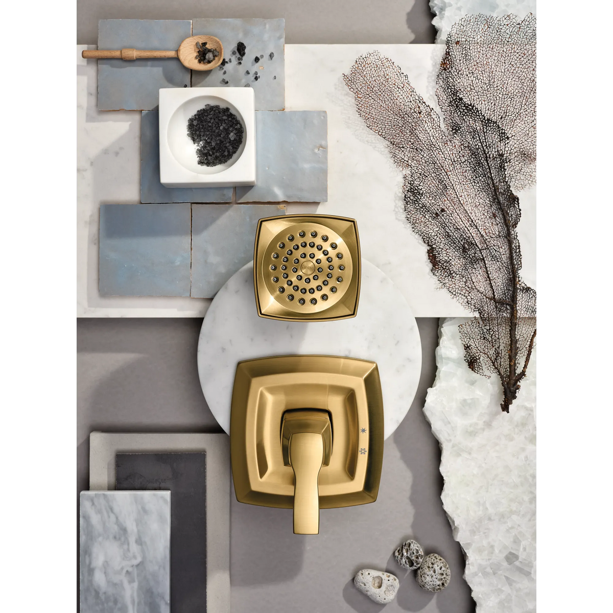 Moen Voss Posi-Temp Eco-Performance Shower Only T2692EP in Brushed Gold (T2692EPBG) - view 8