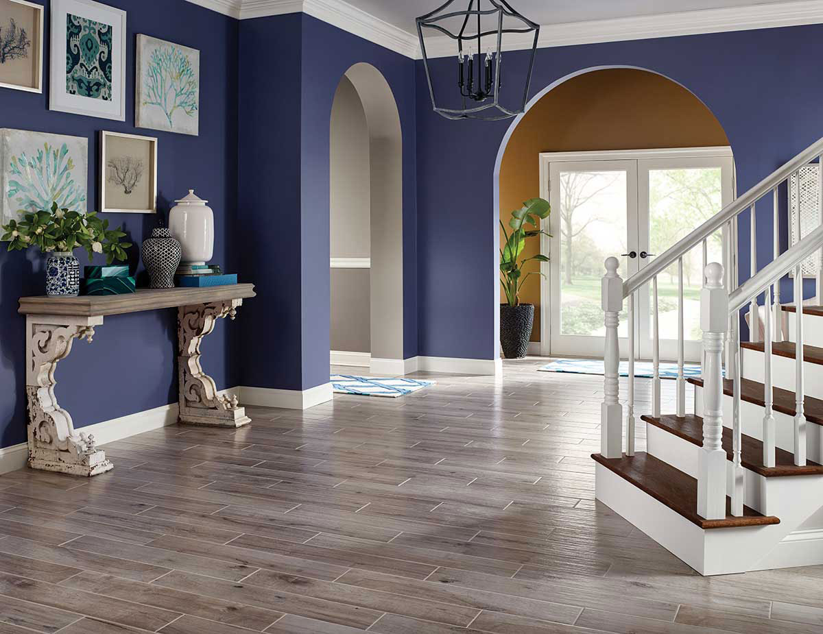 MSI Palmetto Fog 6 x 36 Matte Porcelain tile (NPALFOG6X36) – MSI room scene