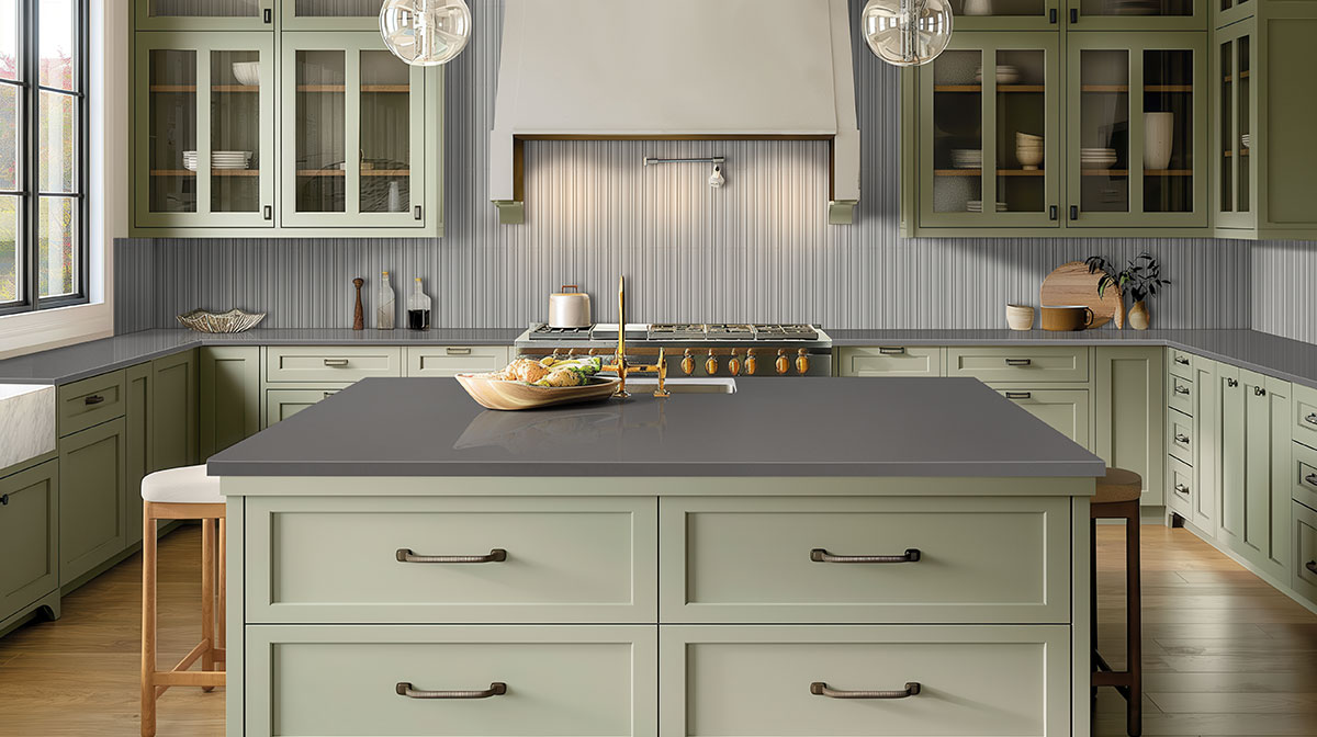 MSI Folk Silver 7 x 16 Satin Porcelain tile (NWGFOLSIL7X16) – MSI room scene (kitchen)