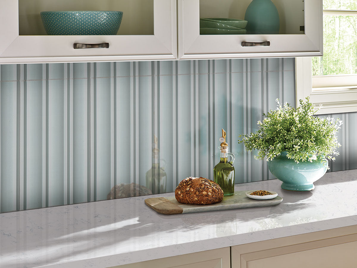 MSI Folk Sky 7 x 16 Satin Porcelain tile (NWGFOLSKY7X16) – MSI room scene (kitchen)