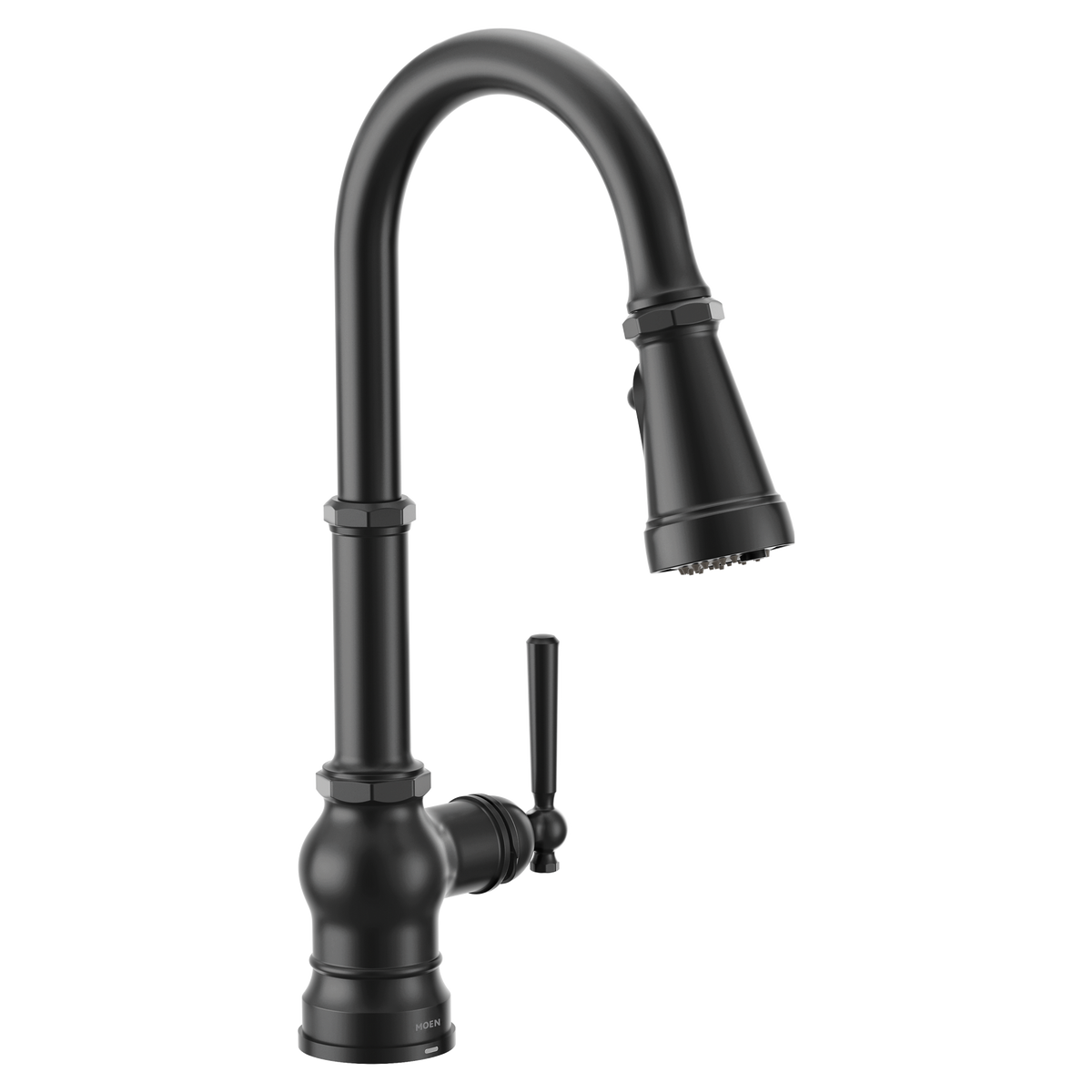 Moen Paterson 3-in-1 Water Filtration Pulldown Kitchen Faucet FS72003 in Matte Black (FS72003BL)