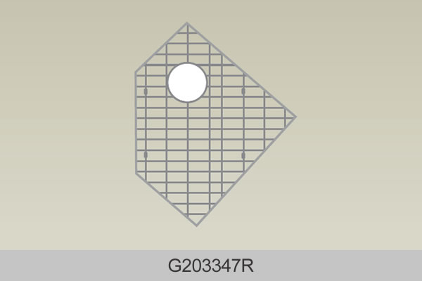 Bosco G203347R Sink Grid for 203347R Sink